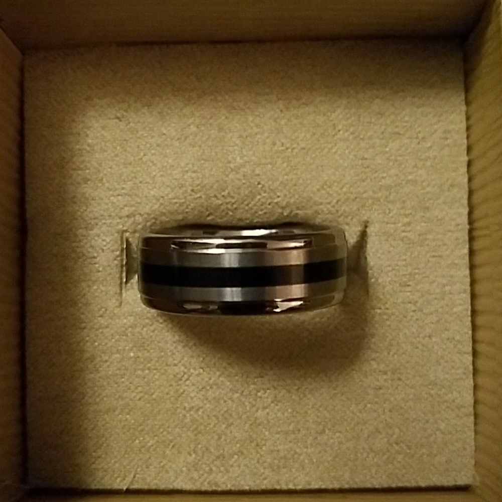 Nwot Tungsten Carbide band size 8 - Ring #8